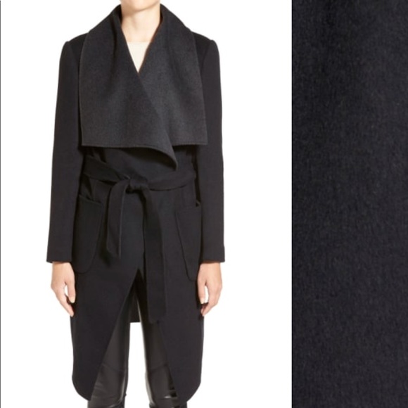 BCBGMaxAzria Jackets & Blazers - BCBGMaxAzria belted wrap coat, NWT!